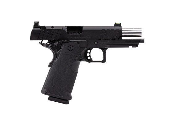 The Springfield Armory 1911 DS Prodigy AOS 9mm Pistol features an ambi safety.
